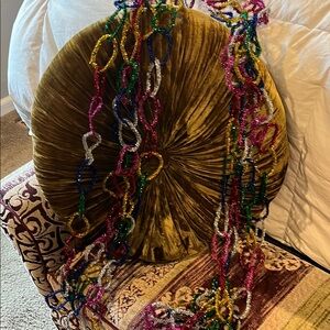 Four 90” garlands multicolored